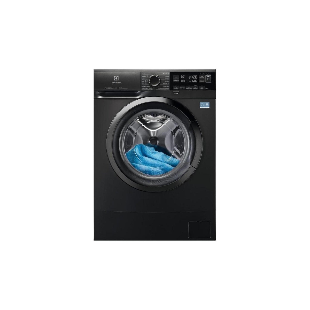 ELECTROLUX EW6S326ABL LAVATRICE 6KG SLIM 38CM 1200 GIRI CLASSE A COLORE NERO