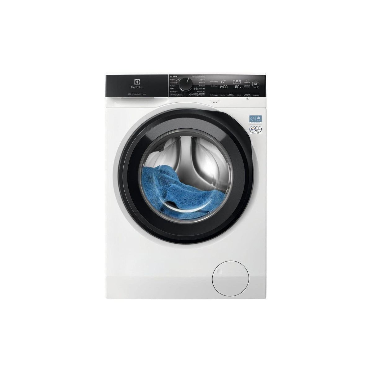 ELECTROLUX EW7F411BG3 LAVATRICE 11KG 1400 GIRI VAPORE CLASSE A