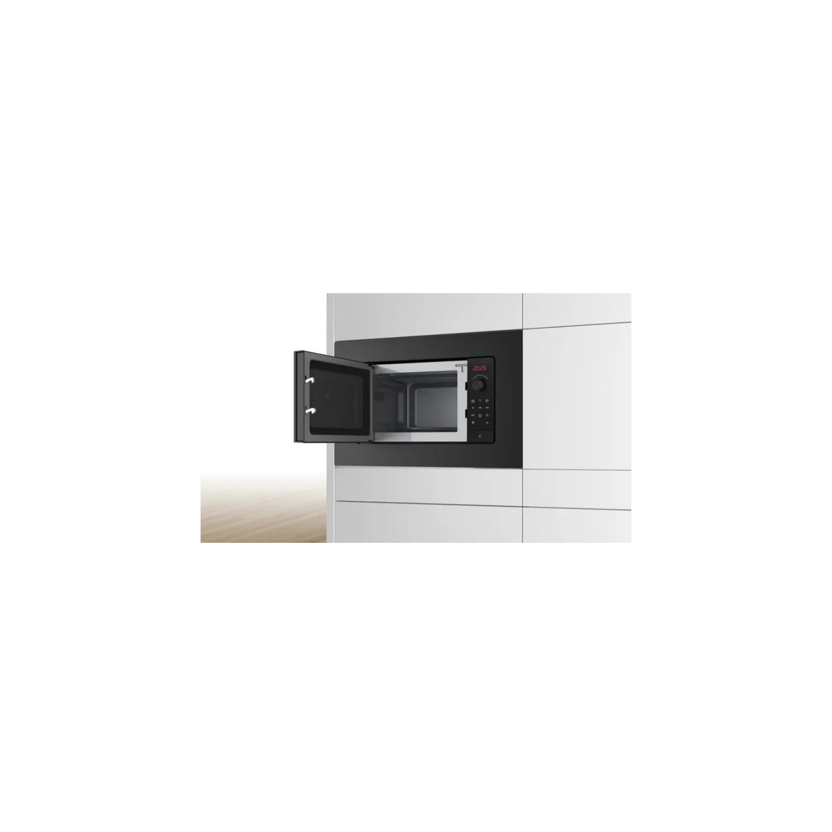 BOSCH BFL623MB4 Forno a Microonde da Incasso, 20Lt, Nero