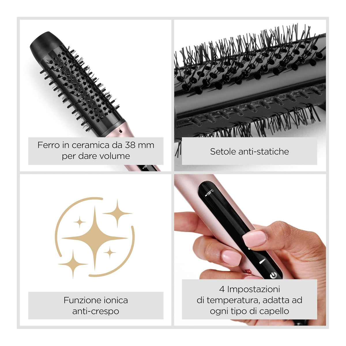 BABYLISS HSB200E SPAZZOLA PER CAPELLI