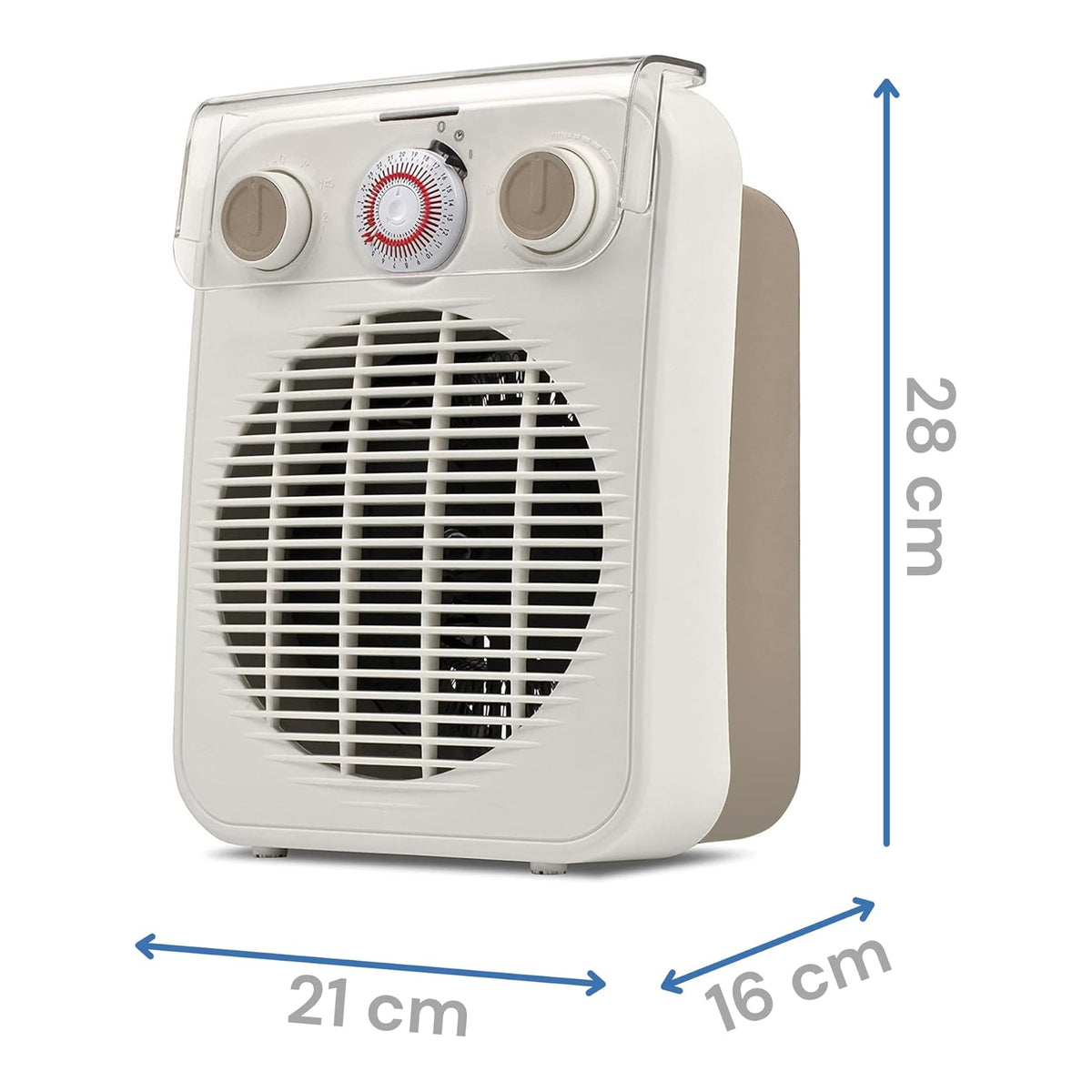 ARDES AR4F10TI TERMOVENTILATORE ELETTRICO 1000/2000W CON VENTILAZIONE ESTIVA