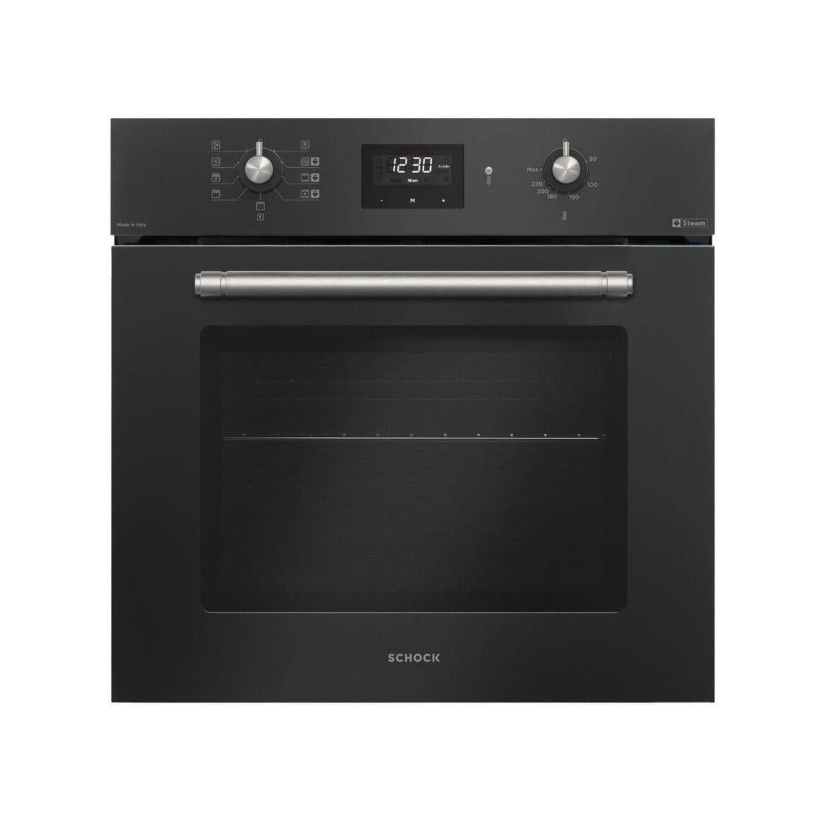 Schock SFC97BKV Forno da Incasso Elettrico Combinato, Funzione Vapore, Classe A - Nero