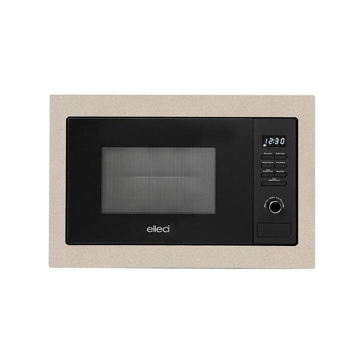 Elleci FGSP28151WS Forno a Microonde da Incasso, 28Lt, Avena