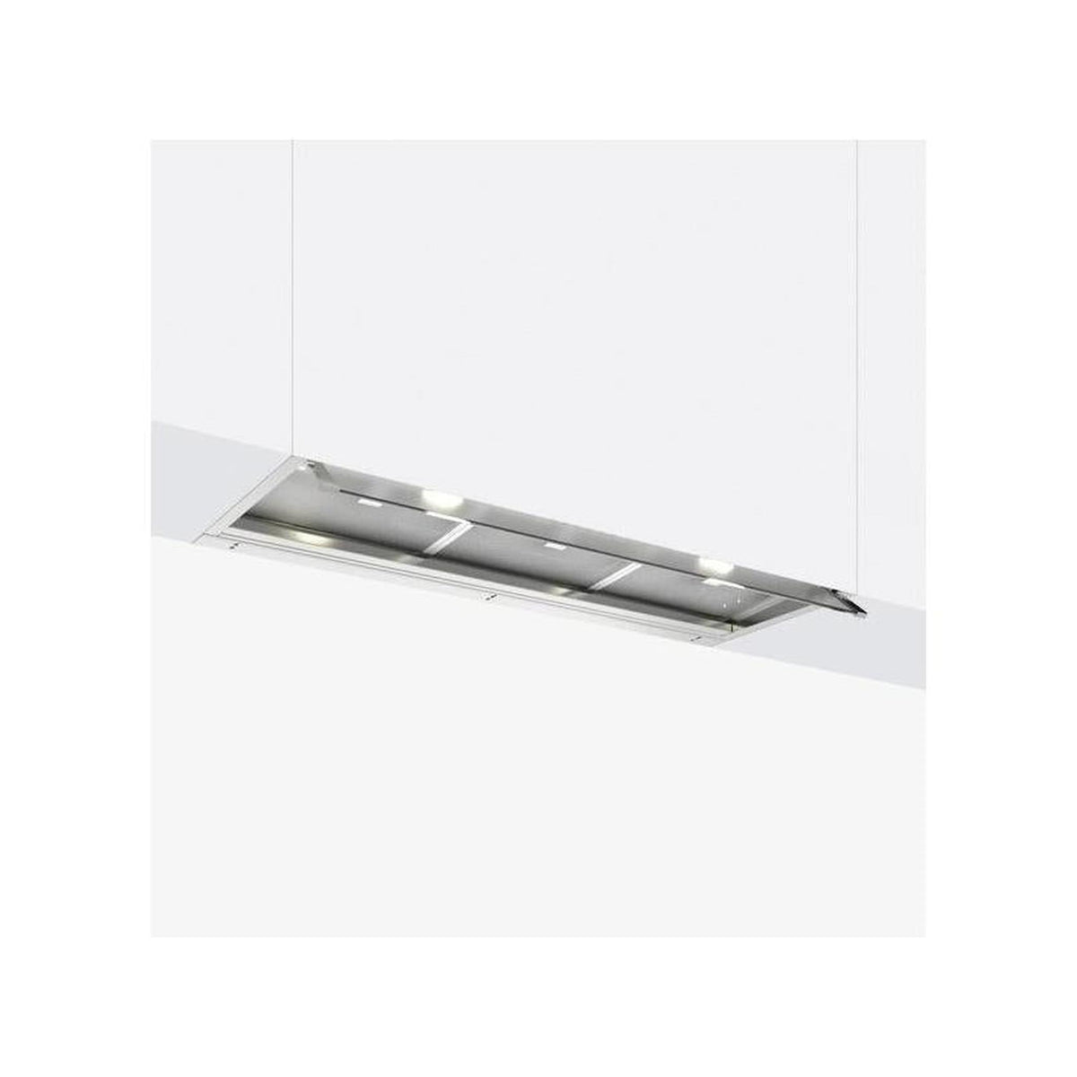 GLEM GAS GHN980IXA Cappa ad incasso 90cm, Inox - Consigliata per piani ad induzione