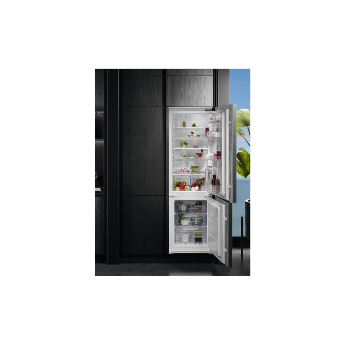 Aeg NSC6N181ES Frigorifero Combinato Total No Frost 257Lt, Classe E