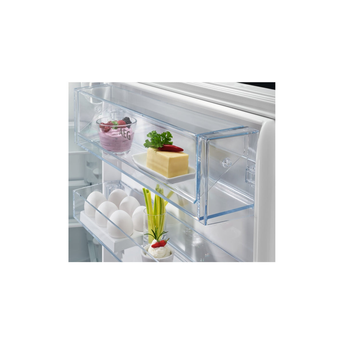 Aeg NSC6N181ES Frigorifero Combinato Total No Frost 257Lt, Classe E