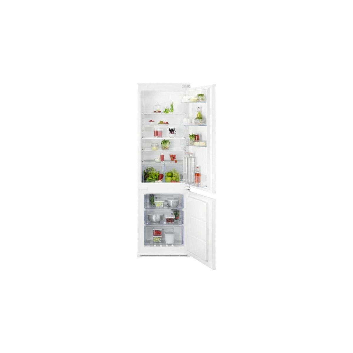 Aeg NSC6N181ES Frigorifero Combinato Total No Frost 257Lt, Classe E