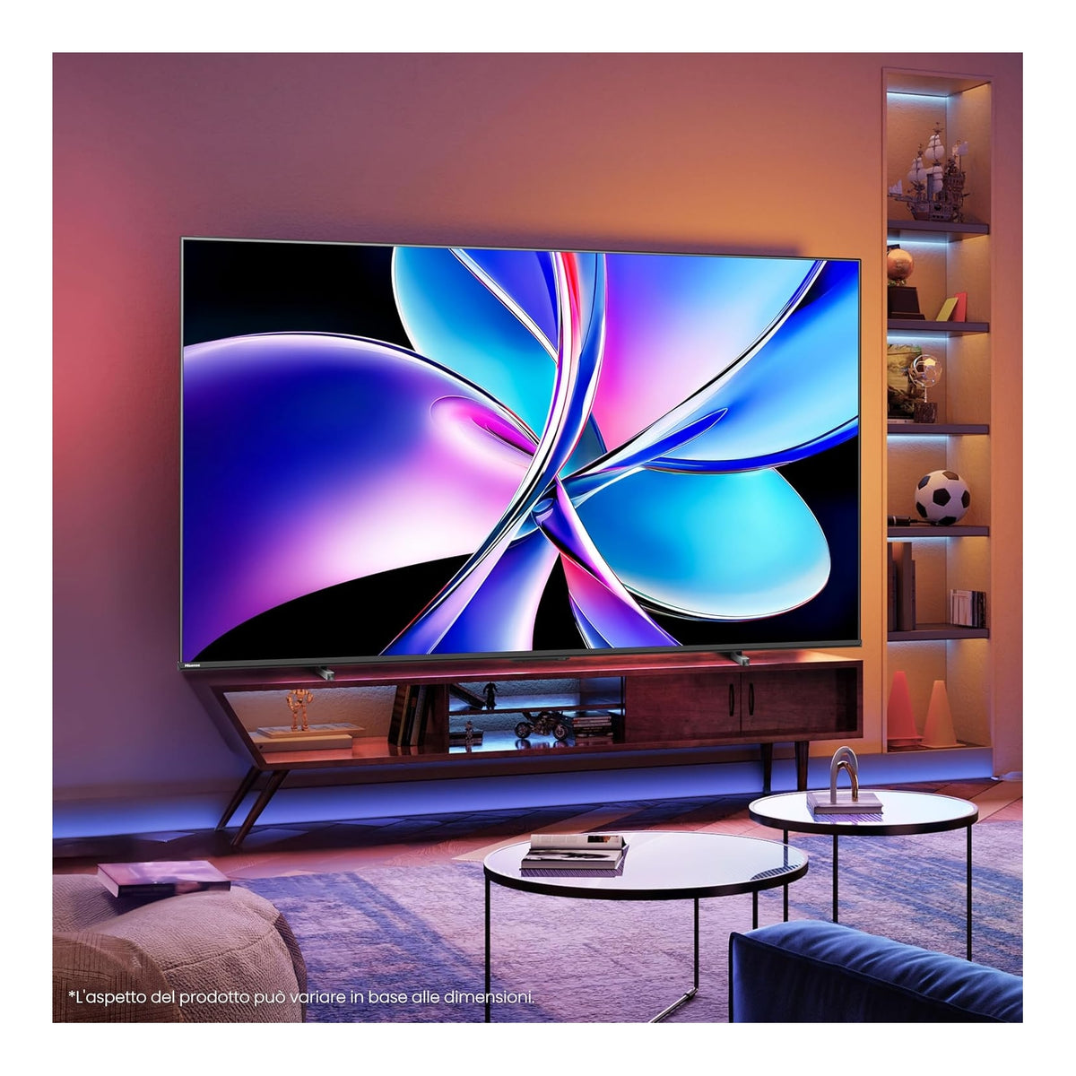 HISENSE 100E7QPRO TV QLED 100'' UHD 4K SMART TV