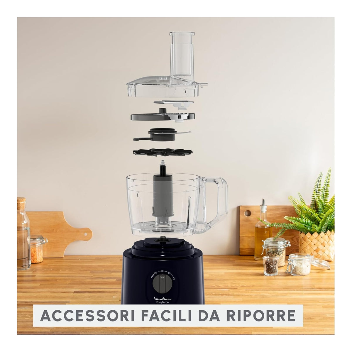 MOULINEX FP242810 ROBOT DA CUCINA MULTIFUNZIONE