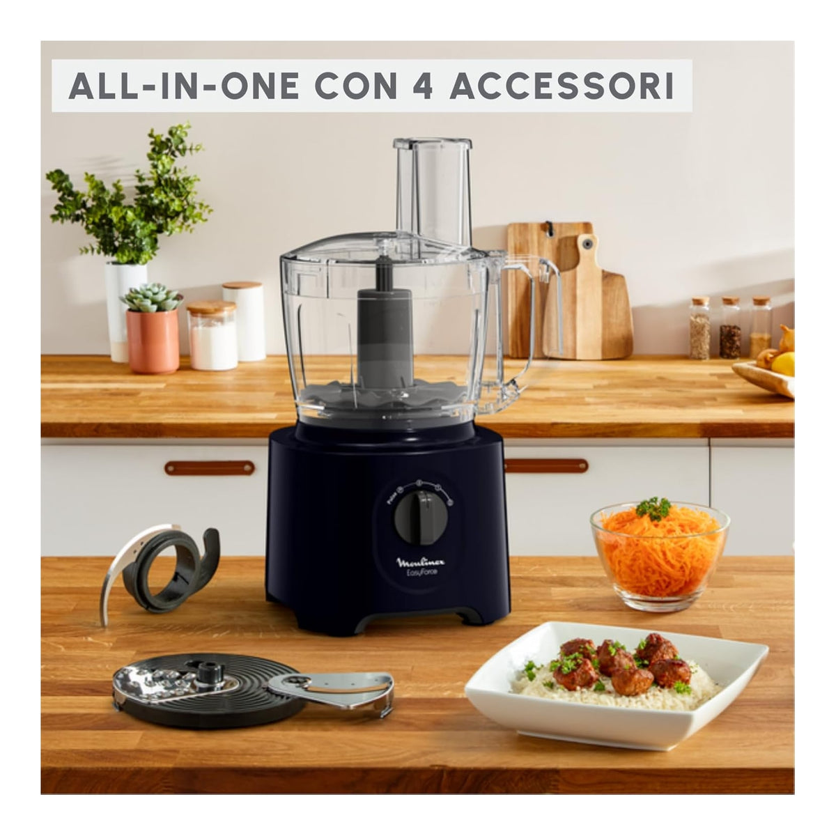 MOULINEX FP242810 ROBOT DA CUCINA MULTIFUNZIONE