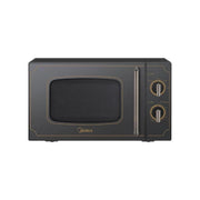 MIDEA MM720CJ7B Forno a Microonde 20Lt, Stile Retrò, Antracite
