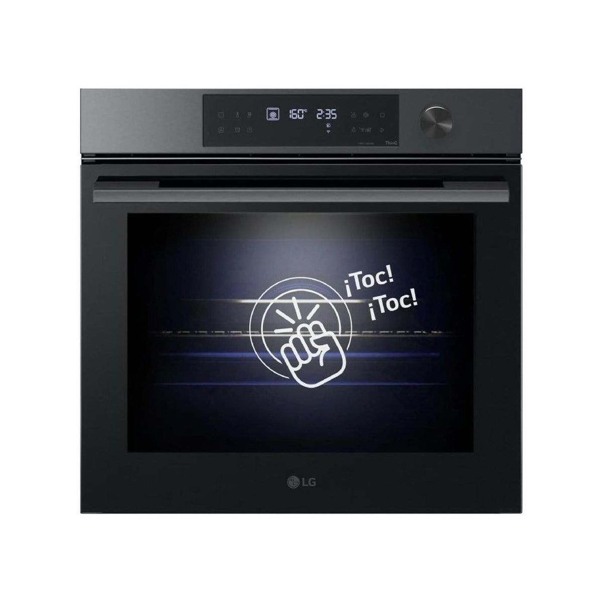 LG WSED7613B Forno da incasso elettrico, InstaView, 76Lt, Wifi, Funzione pizza, Classe A+, Colore Nero