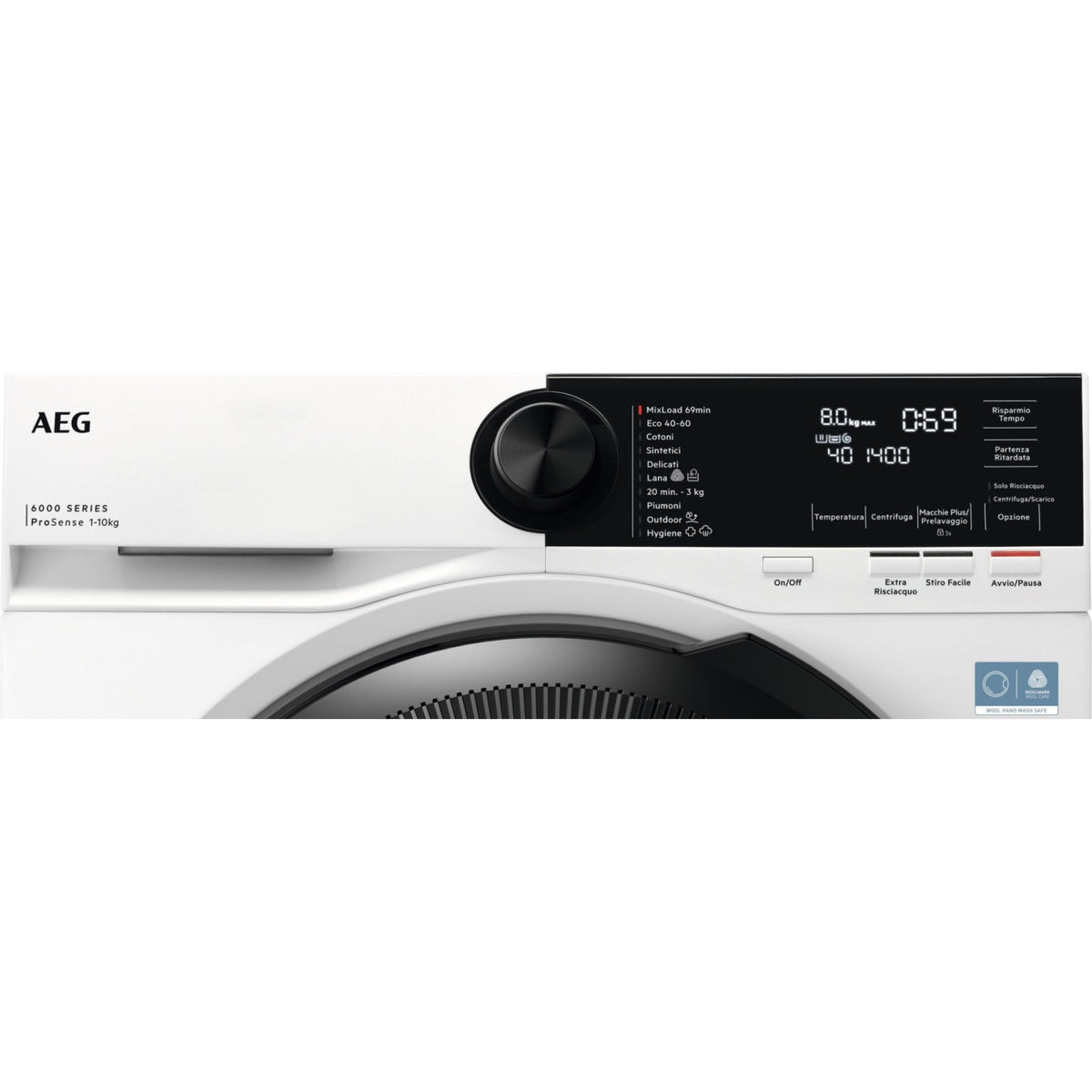 AEG LR6FEBG104 LAVATRICE 10KG 1400 GIRI INVERTER CLASSE A