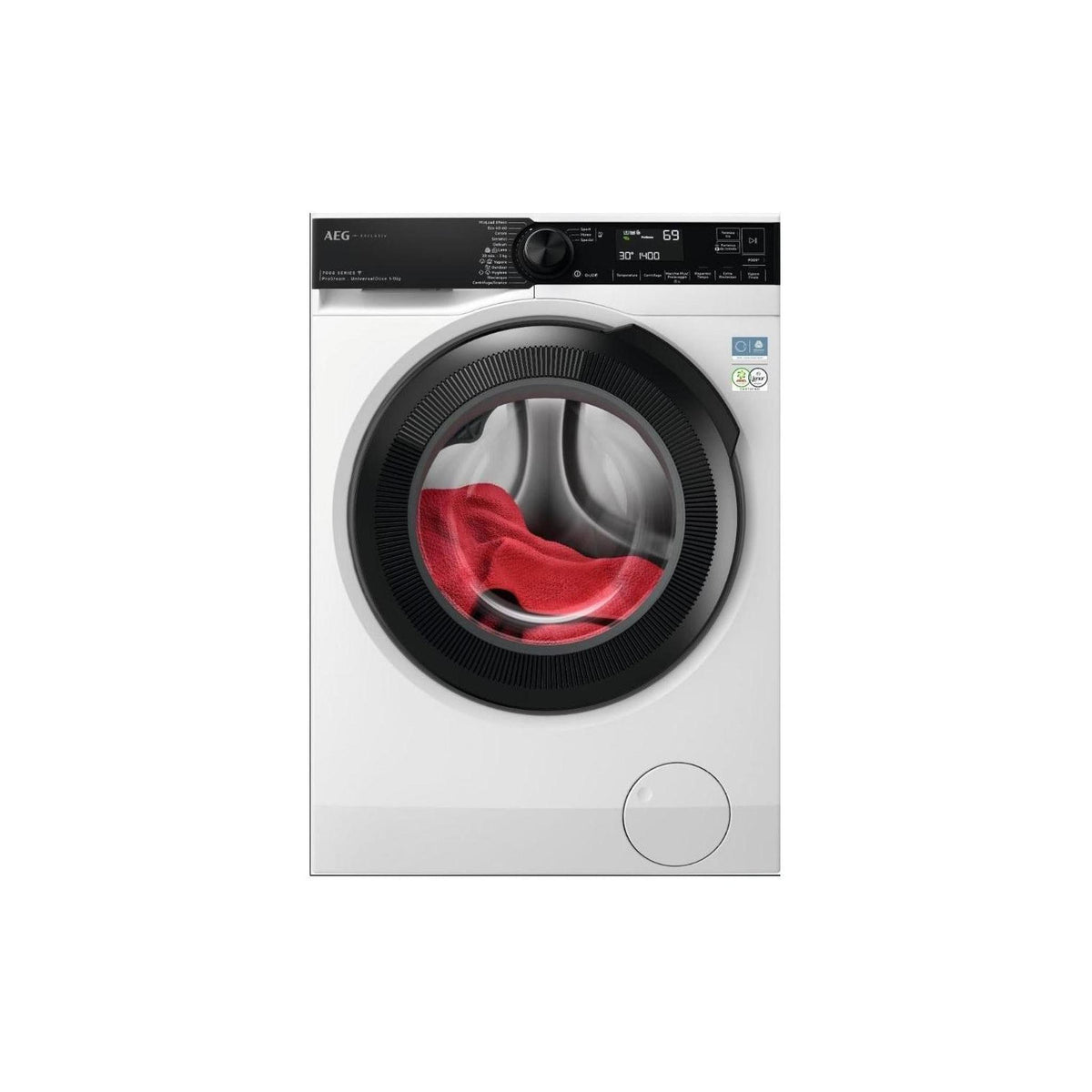 Aeg XLR7FH11YV Lavatrice 11Kg, 1400 Giri, Ecodosatore, Wifi, Vapore, Classe A
