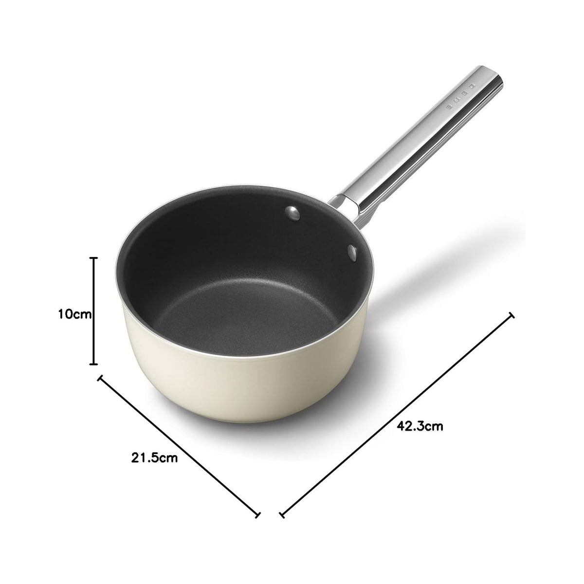 Smeg CKFS2011CRM Casseruola anni '50, Crema