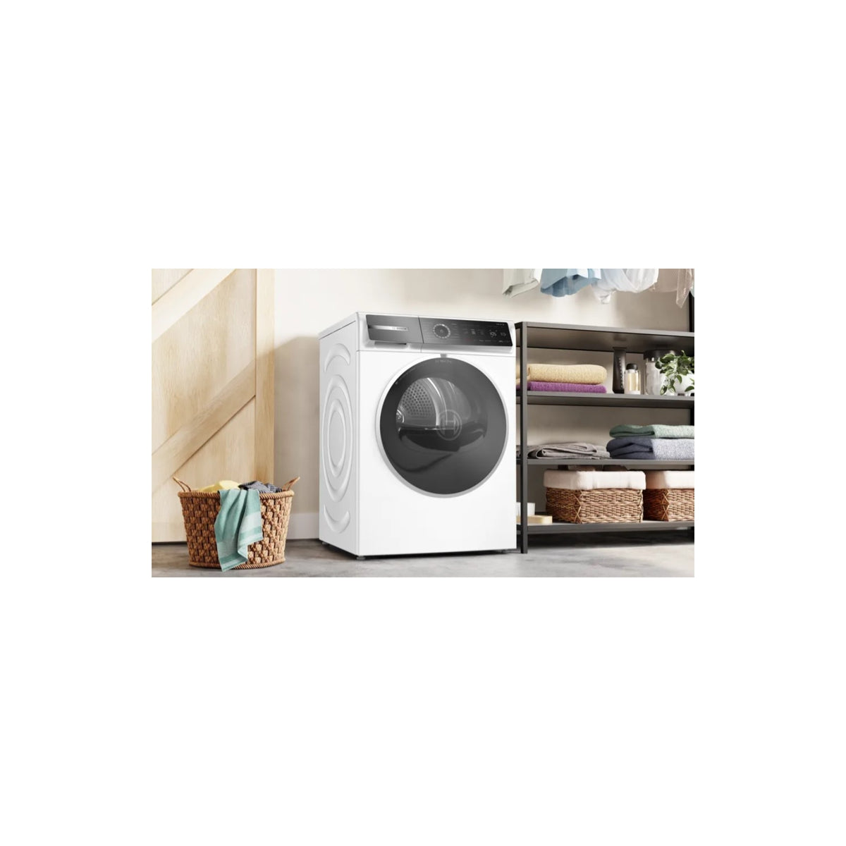 Bosch WRB247C0IT Asciugatrice a pompa di calore 9 kg, Serie 8, Wifi, Classe A