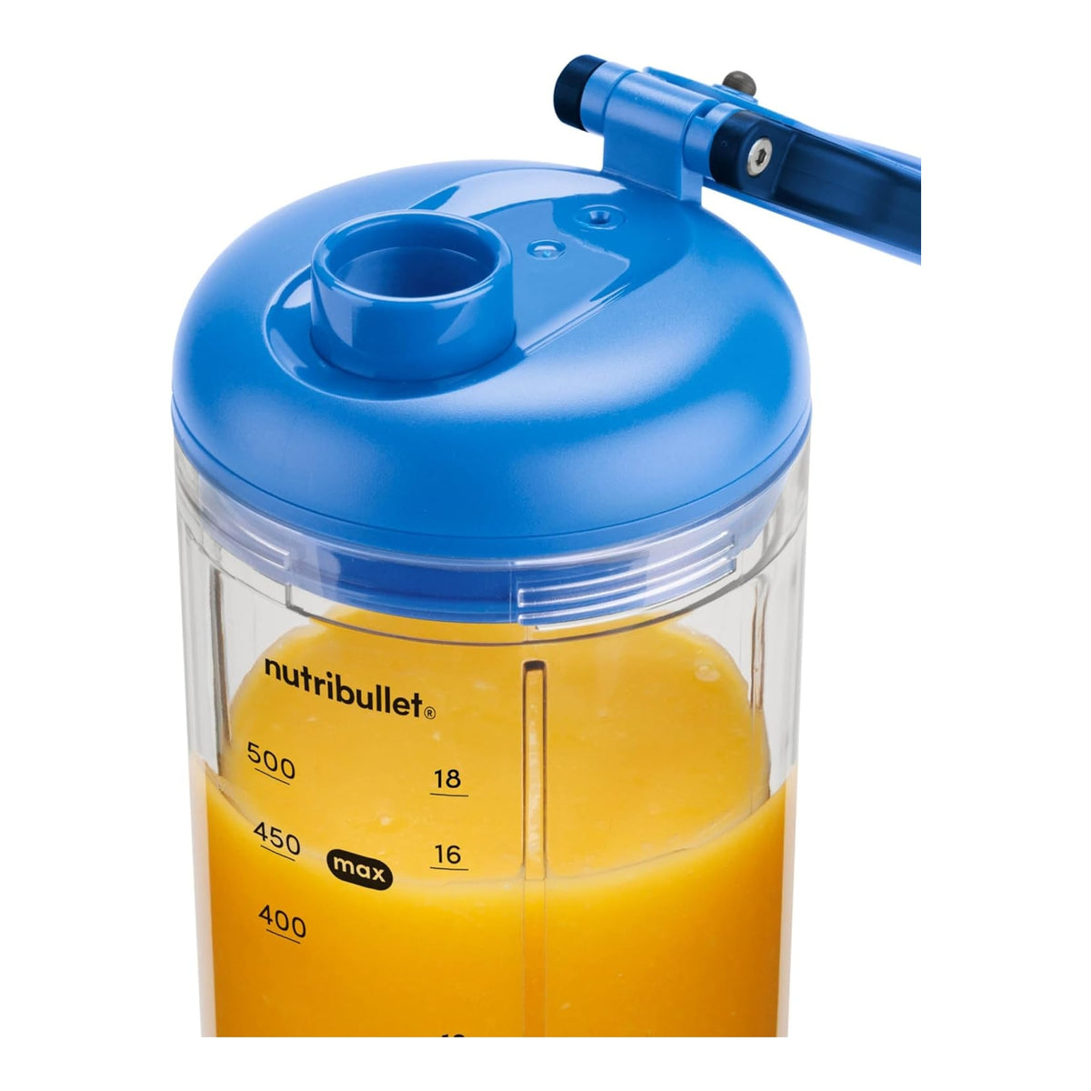 Nutribullet Flex NBP013BL Frullatore Portatile con Coperchio, Capacità 590ml