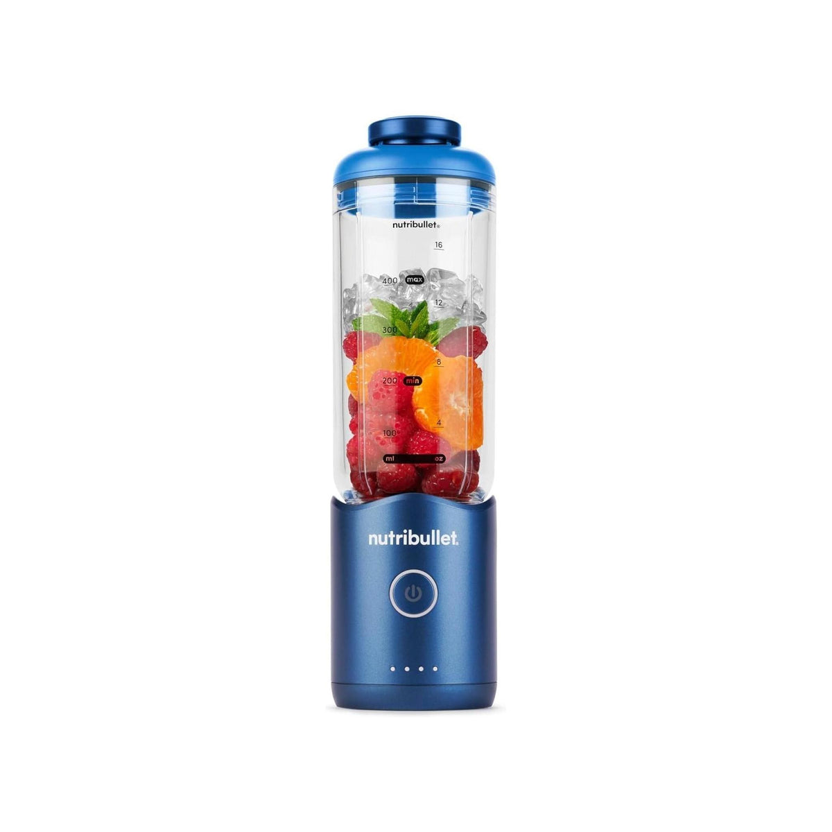 Nutribullet Flex NBP013BL Frullatore Portatile con Coperchio, Capacità 590ml