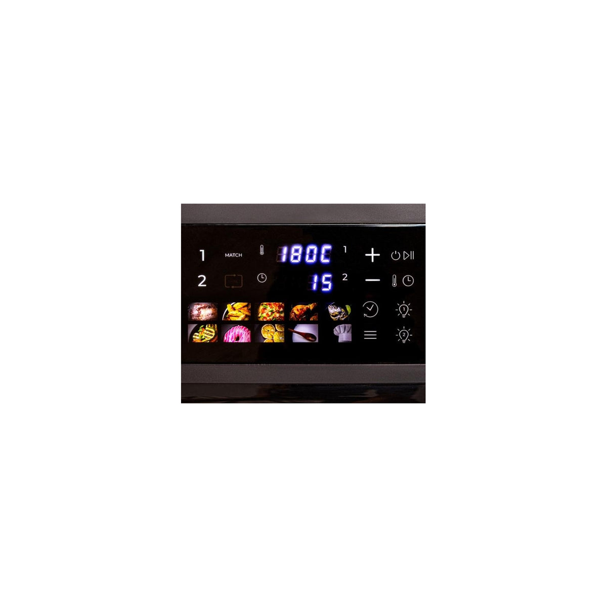 CECOTEC Cecofry DuoLevel 12000 Window Friggitrice ad aria da 12Lt con 2 cestelli - DUOLEVEL12000WINDOW