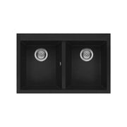ELLECI LGE45040 EGO 450 LAVELLO 2 VASCHE 86X50 CM COLORE NERO