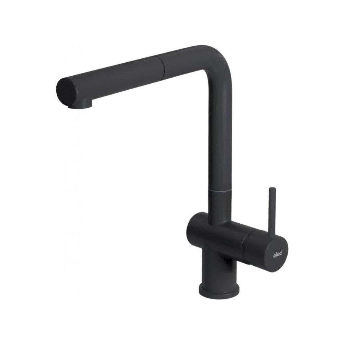 Elleci MGKSTP59 Miscelatore cucina con doccetta estraibile in granitek Antracite