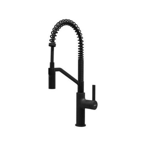 ELLECI RIVER MOKRIVBK Miscelatore monocomando con canna alta girevole, Nero