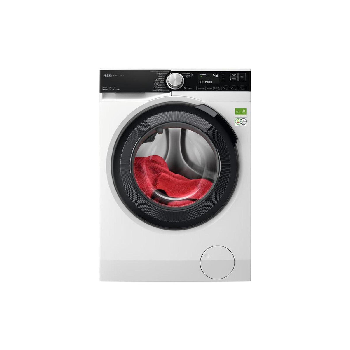 Aeg XLR9FBGA10SY Lavatrice 10Kg, 1400 Giri, Wifi, Vapore, Classe A