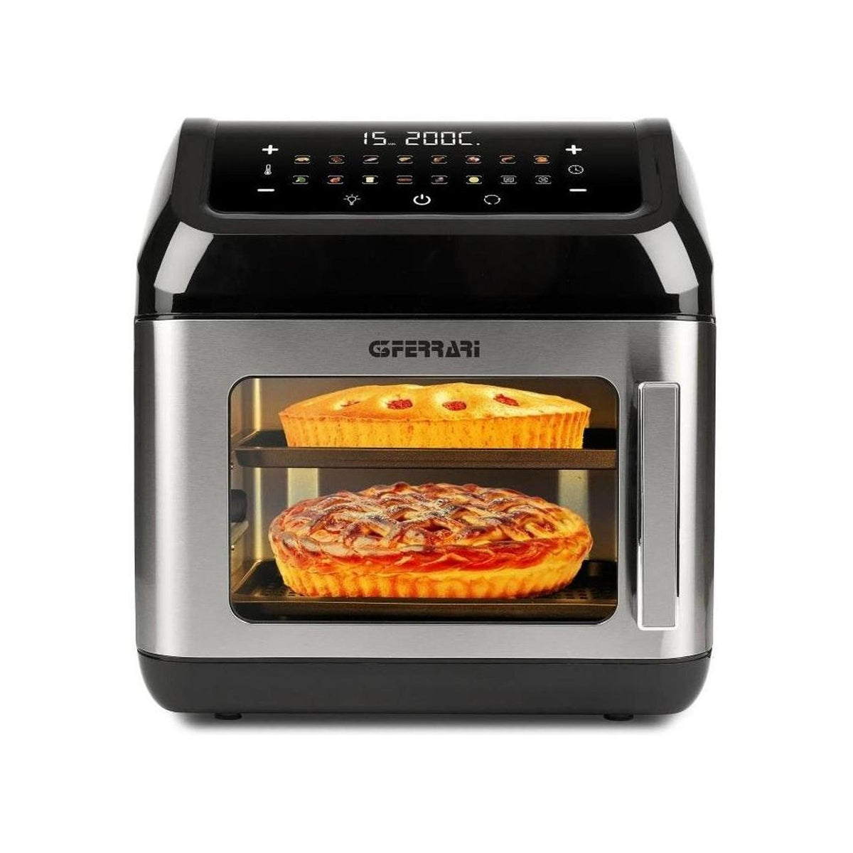G3 Ferrari G10187 Friggisano Evo Friggitrice ad aria 13L, 1700W, 16 Programmi, Funzione essiccatore