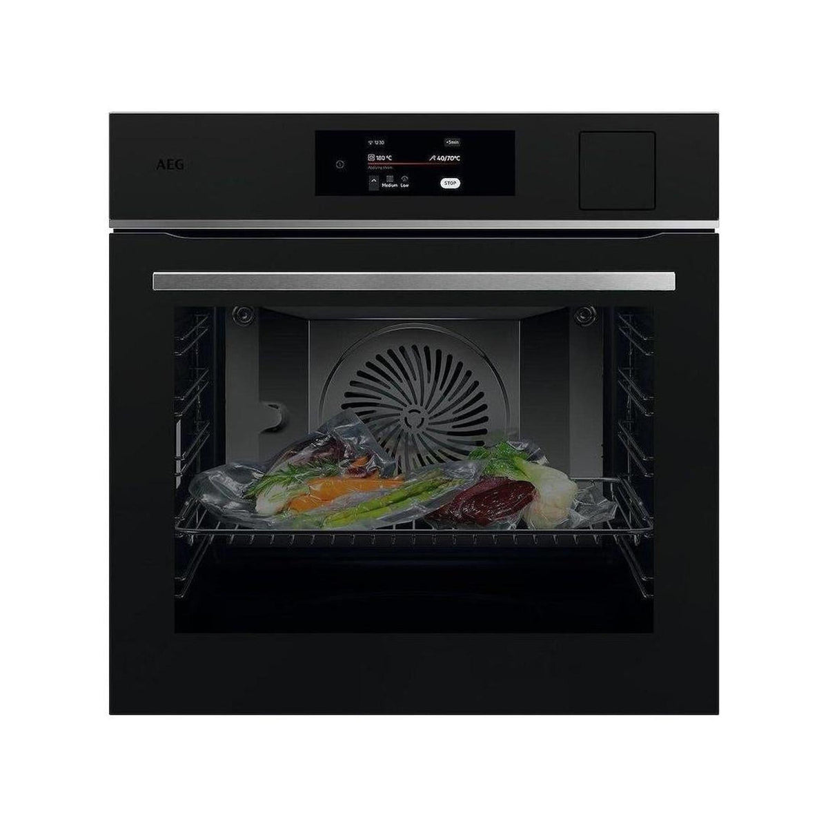 Aeg TP8SB731AT Forno elettrico da Incasso a Vapore Serie 8000 MealAssist con SteamPro Wifi Classe A++