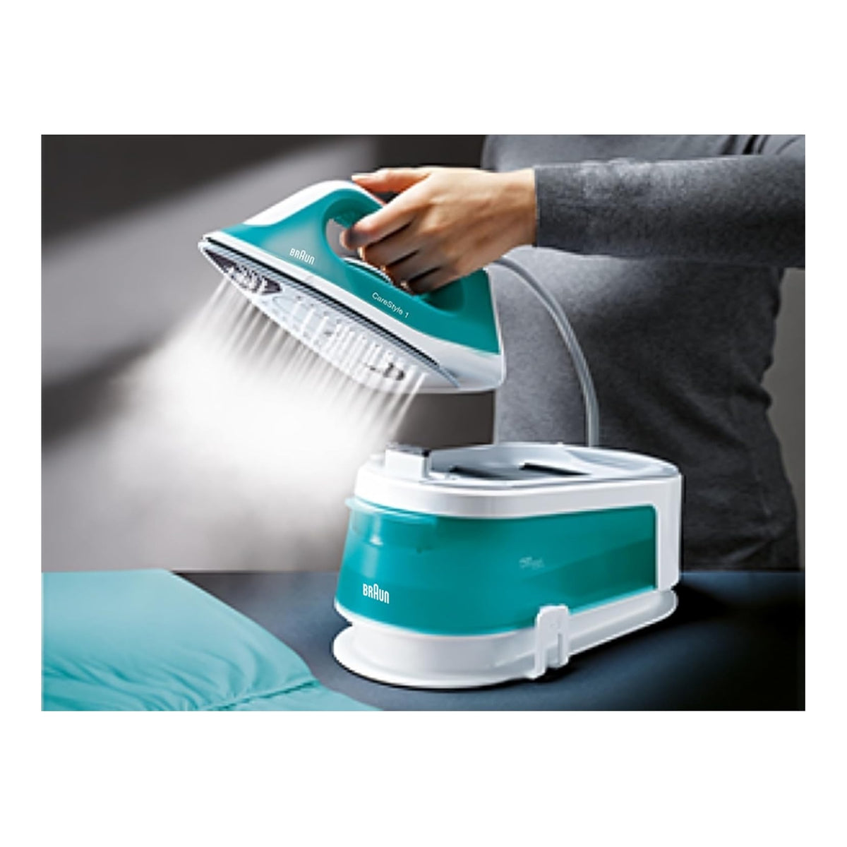 BRAUN IS1013GR FERRO DA STIRO CON CALDAIA 2200W 6 BAR SERBATOIO 1,5 LT