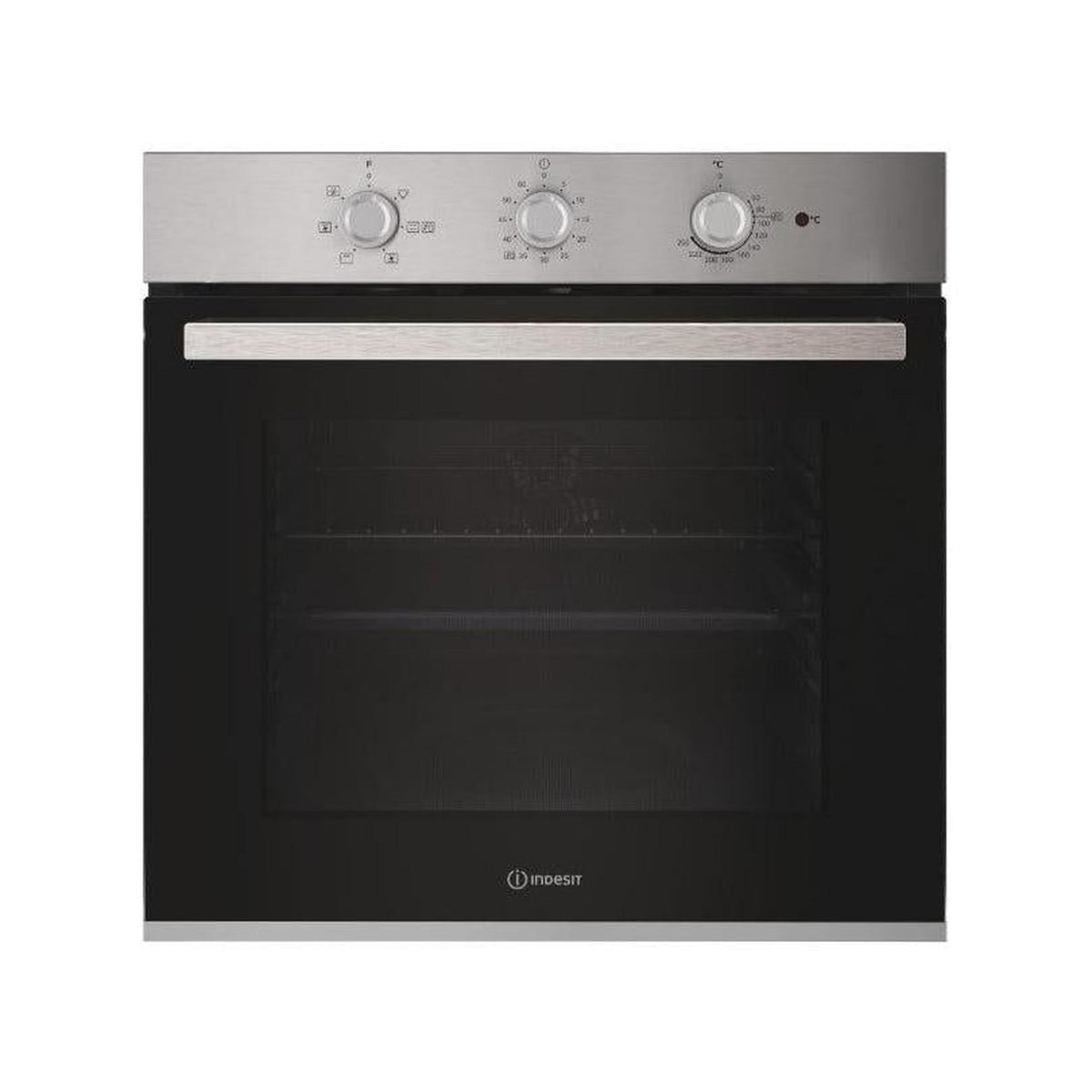 INDESIT IO K35H X FORNO DA INCASSO ELETTRICO VENTILATO MULTIFUNZIONE CON GRILL 66 LT CLASSE A INOX - IOK35HX