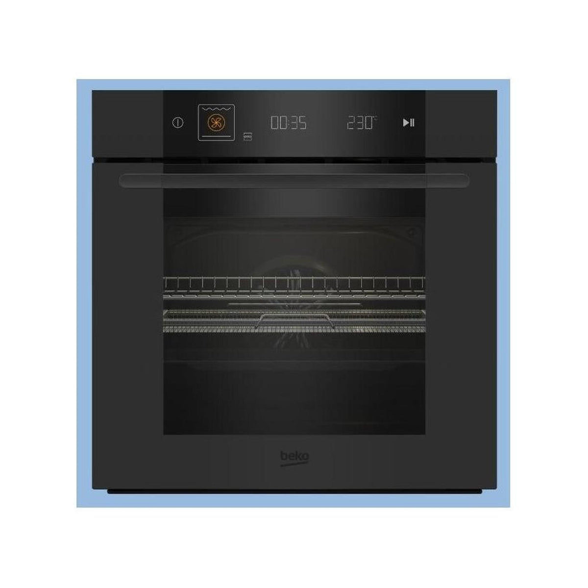 Beko MBBIMA10600MTPSWE Forno elettrico da incasso Multifunzione, Wifi, Classe A+, Nero