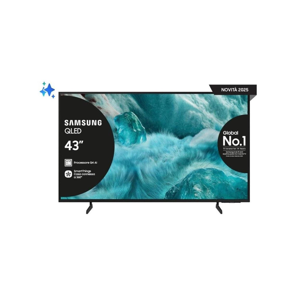 SAMSUNG QE43Q7FAAUXZT TV Q-LED 43'' UHD 4K SMART TV