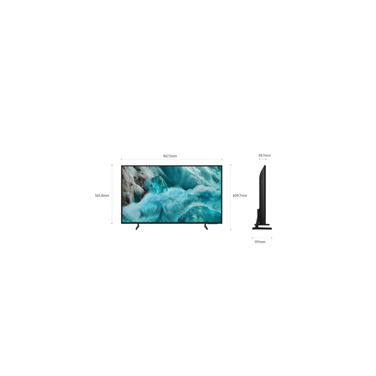 SAMSUNG QE43Q7FAAUXZT TV Q-LED 43'' UHD 4K SMART TV