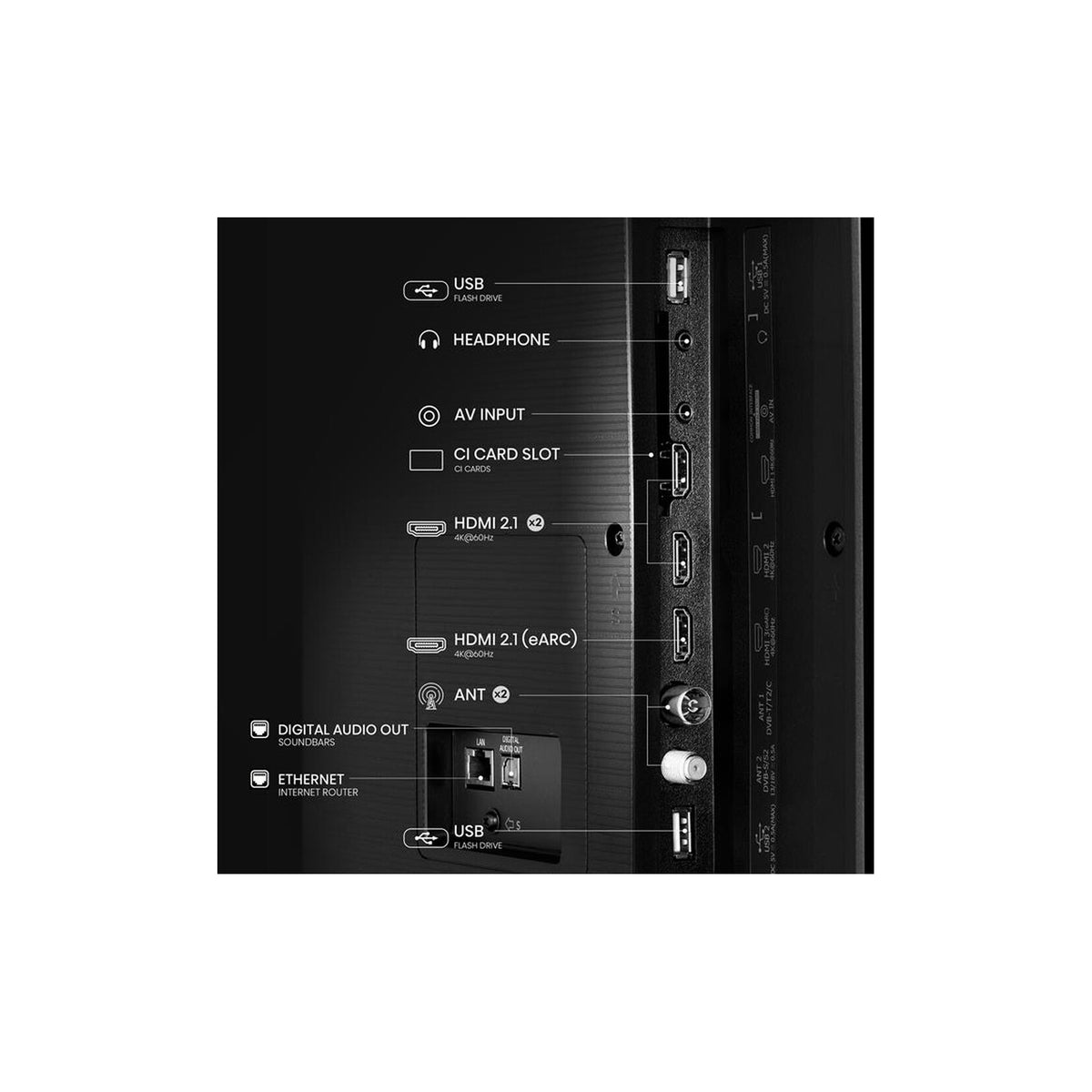 HISENSE 65E79Q TV Qled 65'' 4K Ultra HD Smart tv Wifi