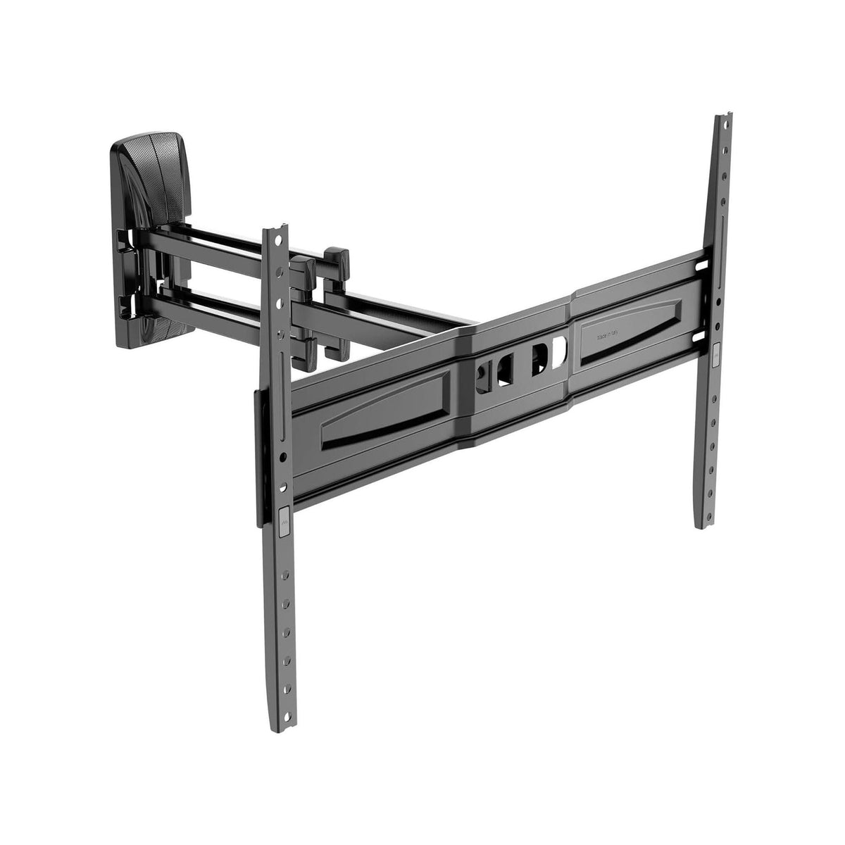 MELICONI FLATSTYLE FDRP 600 IT Supporto TV Parete a Doppio Braccio e Doppia Inclinazione, Staffa per TV da 40" a 82" - 580471