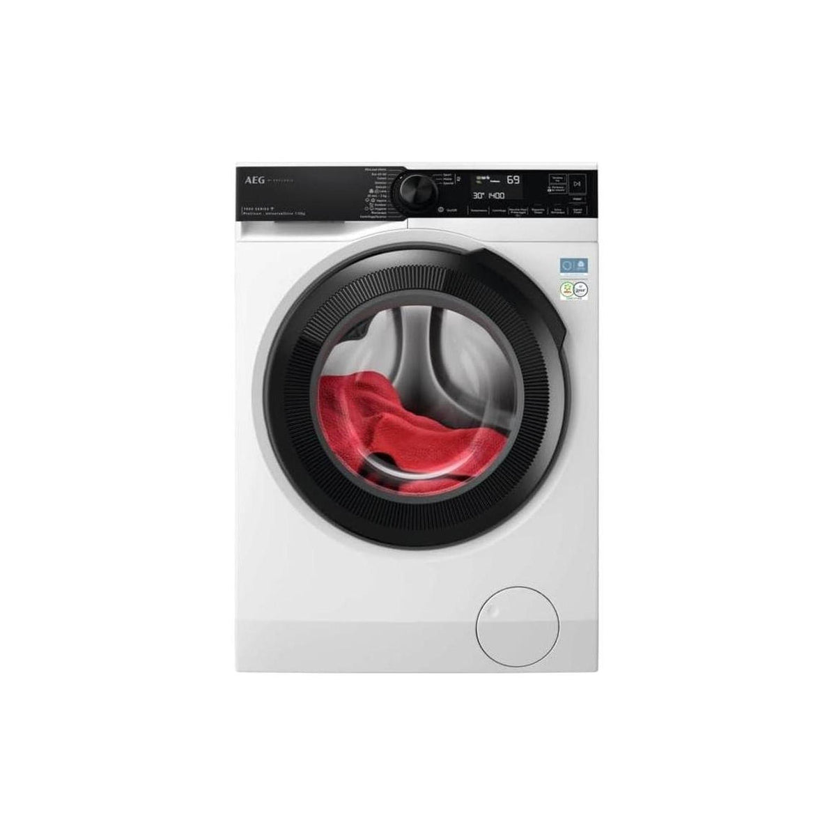 Aeg XLR7FBGH10V4 Lavatrice 10Kg, 1400 Giri, Wifi, Vapore, UniversalDose,Classe A