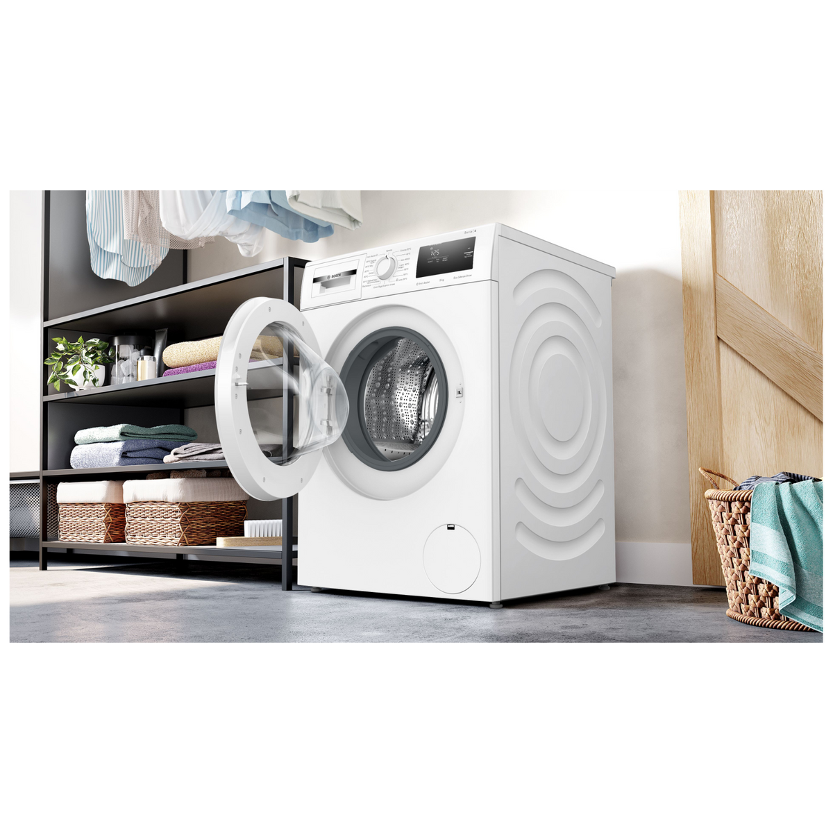 BOSCH WAN24009IT SERIE 4 LAVATRICE 9KG 1200 GIRI VAPORE CLASSE A