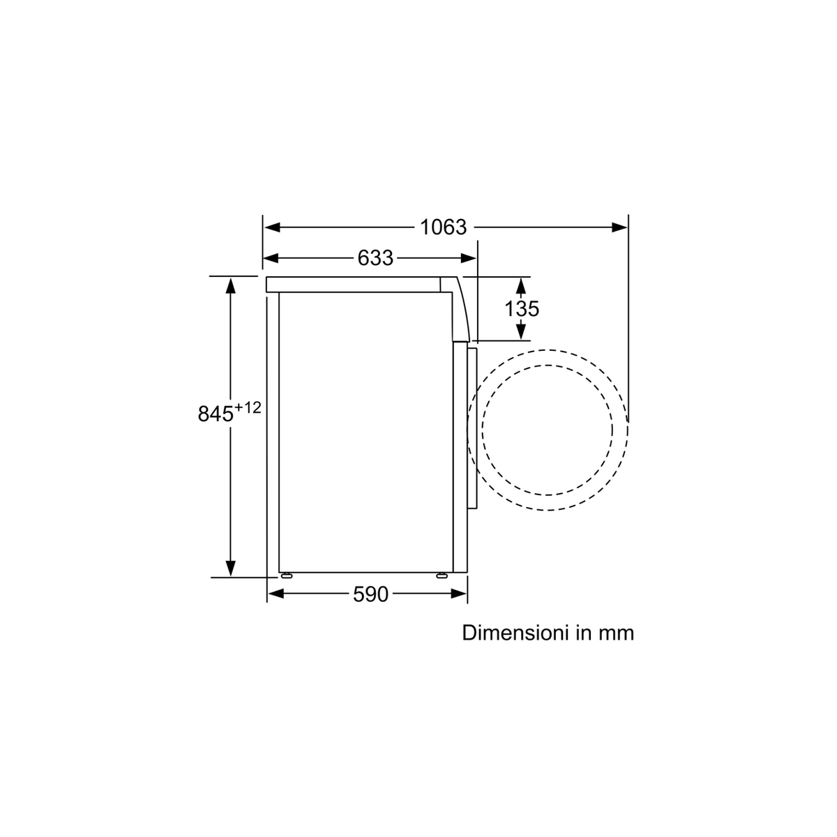 BOSCH WAN24009IT SERIE 4 LAVATRICE 9KG 1200 GIRI VAPORE CLASSE A