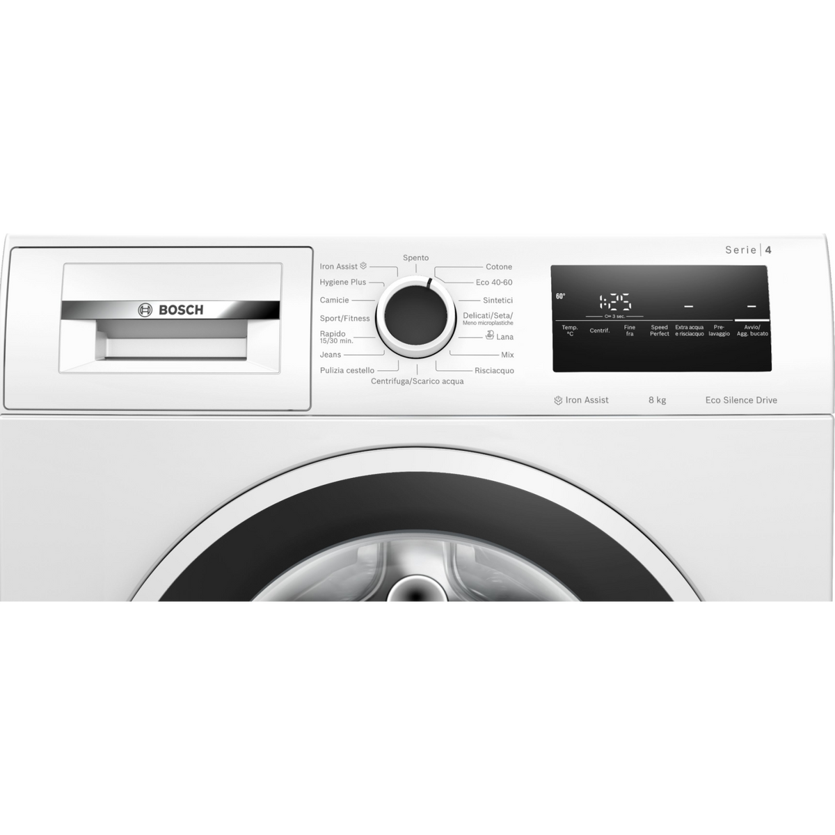BOSCH WAN28218IT SERIE 4 LAVATRICE 8KG 1400 GIRI CLASSE A