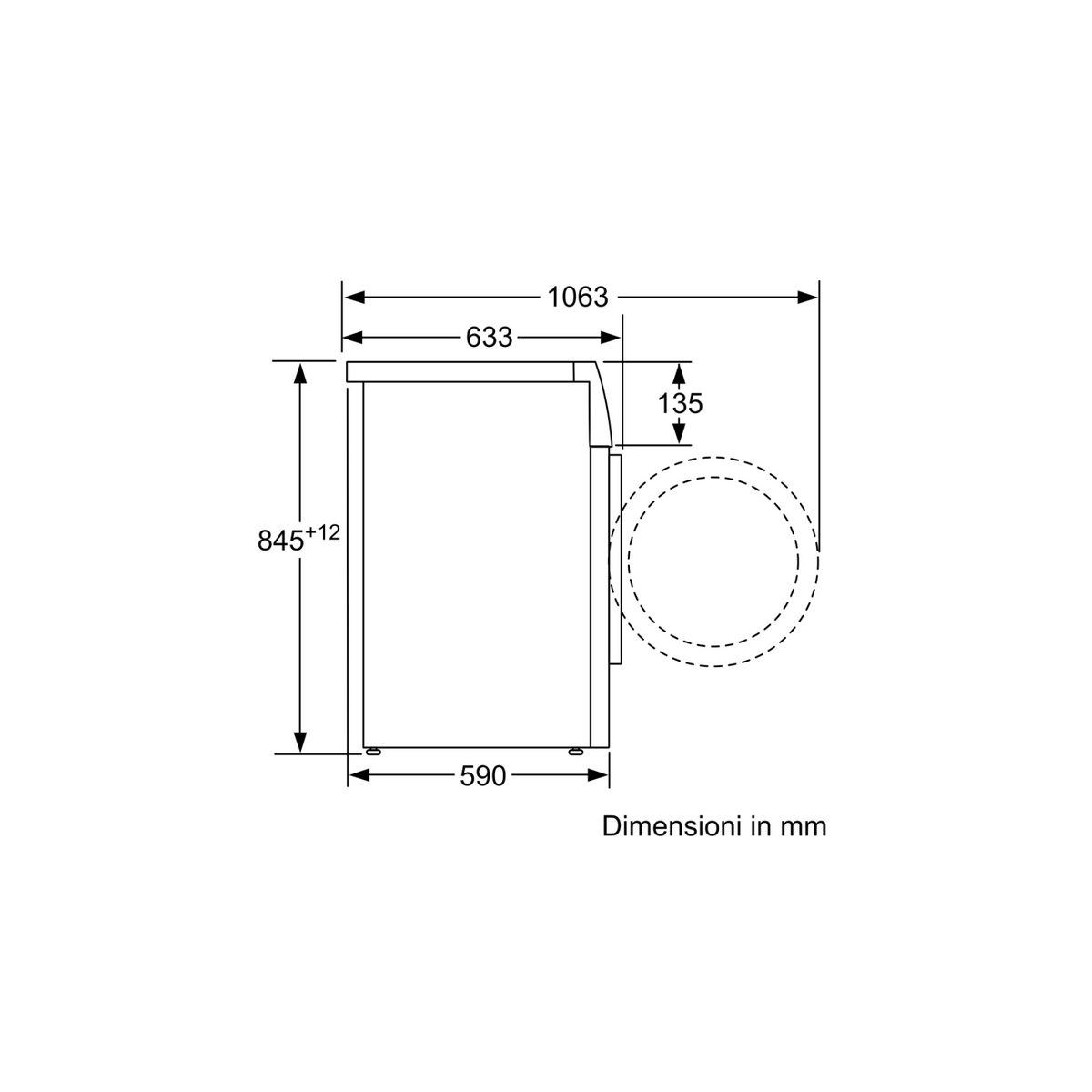 BOSCH WAN28218IT SERIE 4 LAVATRICE 8KG 1400 GIRI CLASSE A