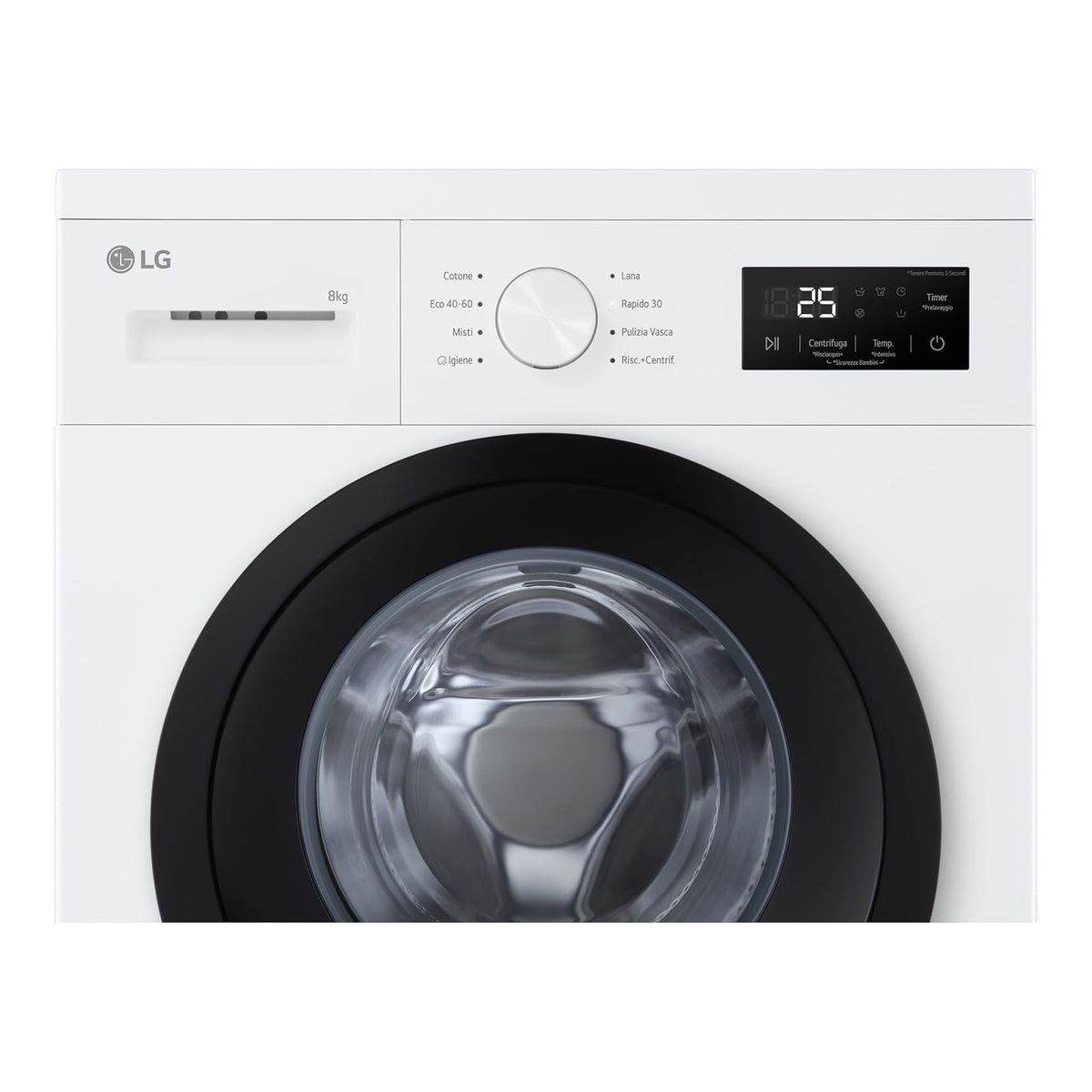 Lg F4NA10S7NWK Lavatrice Slim 7Kg 1400Giri Classe A
