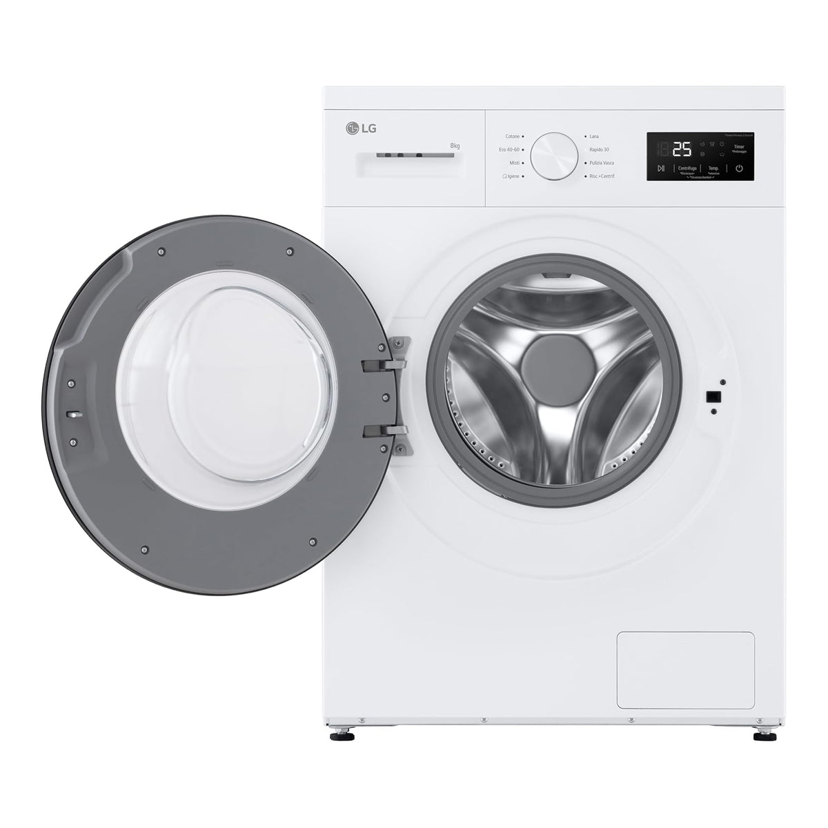 Lg F4NA10S7NWK Lavatrice Slim 7Kg 1400Giri Classe A