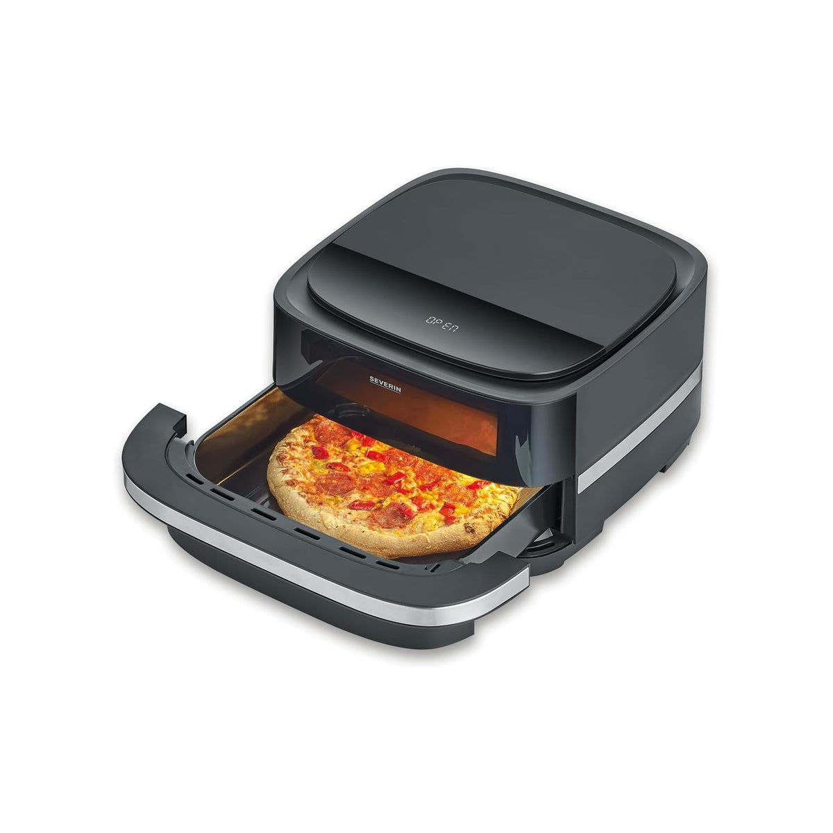 SEVERIN FR2464 FRIGGITRICE AD ARIA 2100 W CAPACITA' 4 LT 10 PROGRAMMI COLORE NERO