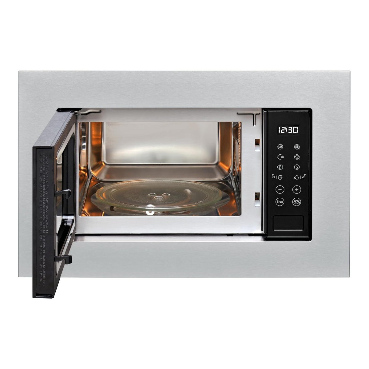 INDESIT MWI 120 GX.1 MICROONDE DA INCASSO 20LT COLORE INOX
