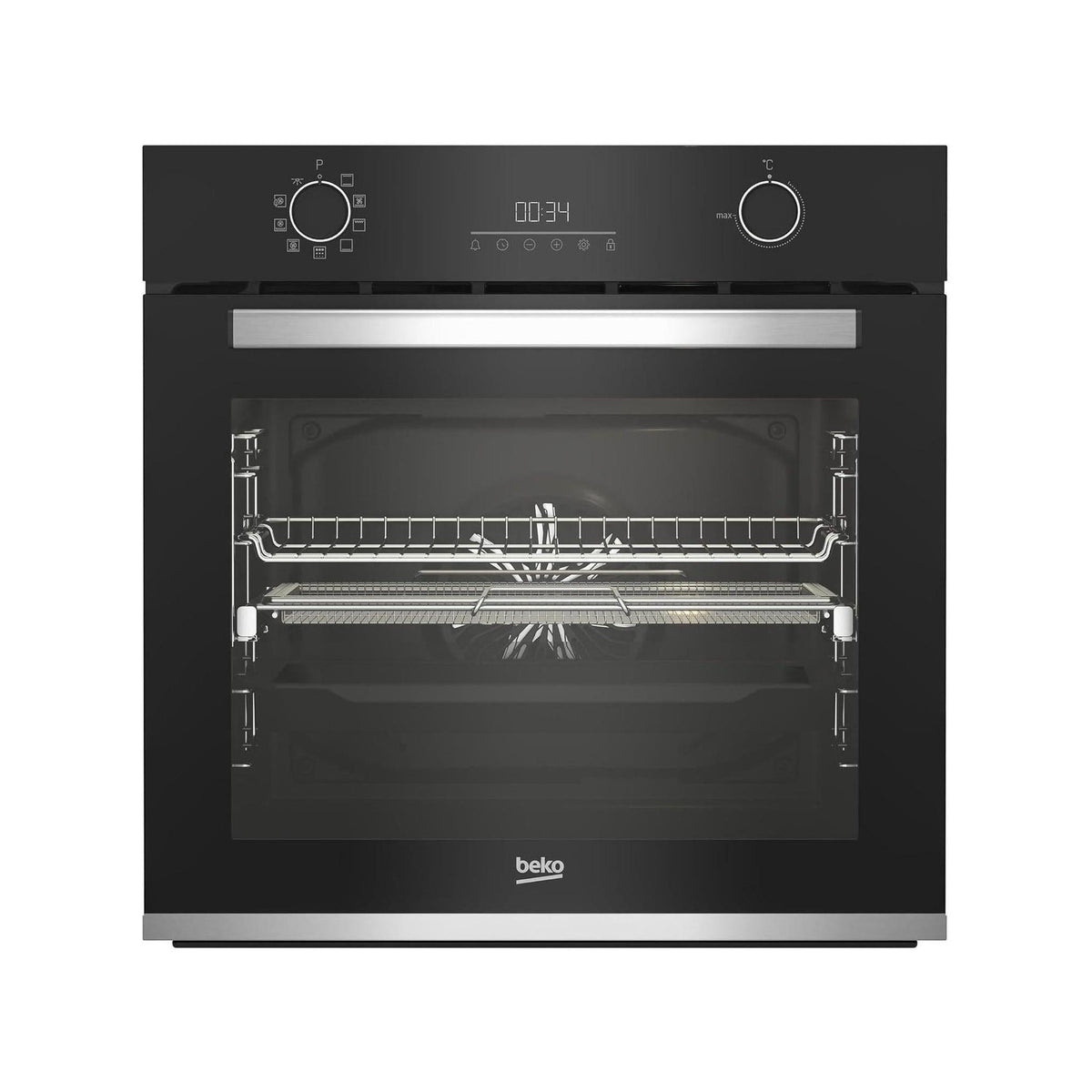 BEKO BBIMA13302BMPE FORNO ELETTRICO VENTILATO DA INCASSO 3300 W 72LT CLASSE A+ - INOX