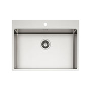 OUTLET Schock TECPN1002L Lavello Monovasca 70x51, Inox - CON DIFETTI