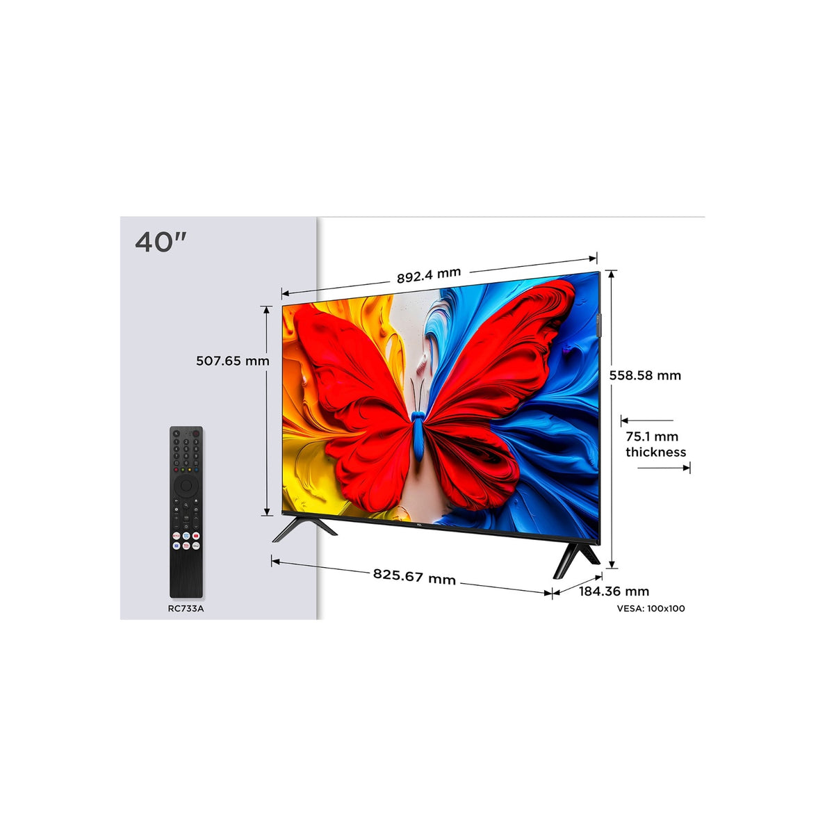 TCL 40S59K TV QLED 40" FULL HD SMART TV