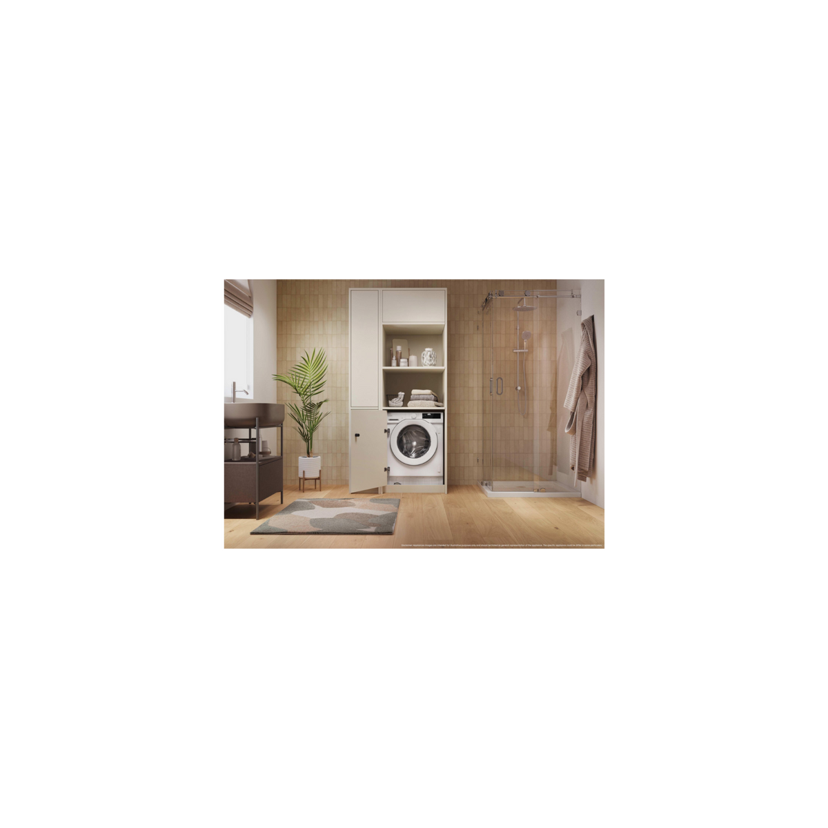 CANDY BC4S495M4D8-S LAVASCIUGA DA INCASSO 9+5 KG 1400 GIRI WIFI CLASSE D