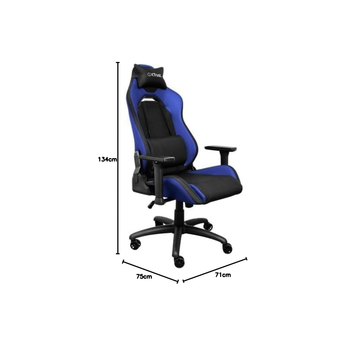 TRUST GXT714B RUYA SEDIA DA GAMING SCHIENALE REGOLABILE - RIF. 25131